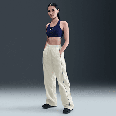 ★Nike★ Wind Runner High Waist Woven Open Hem Pants W Armor Nike Windrunner Women's High-Waisted Woven Open-Hem Pants